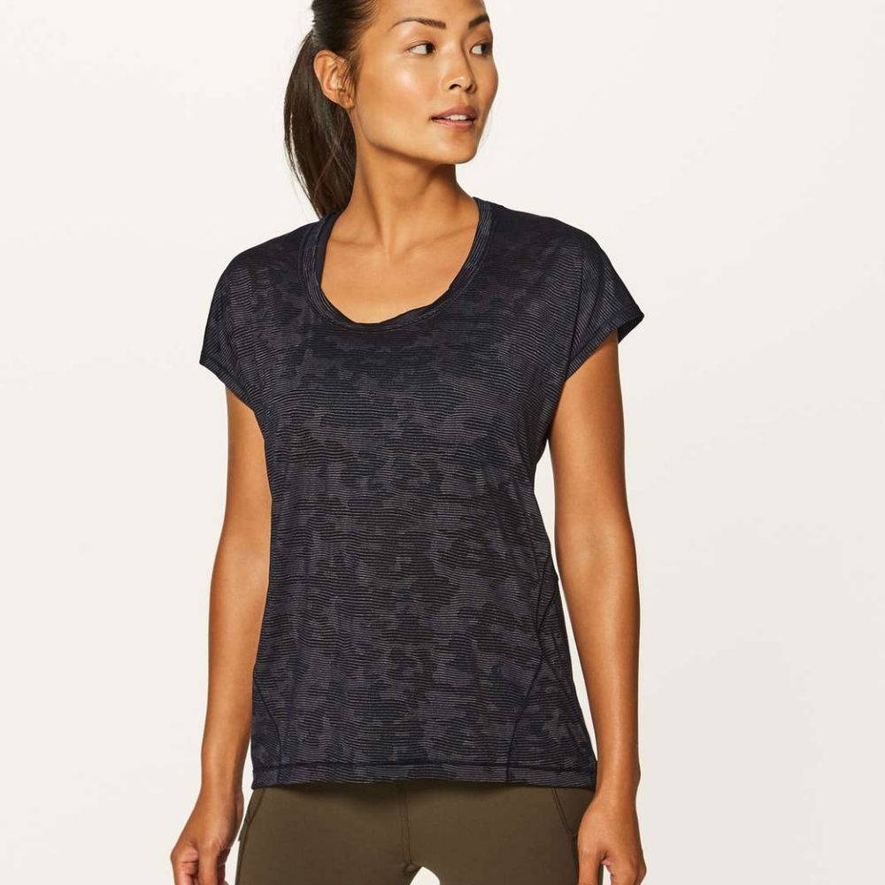 Lululemon Miles Ahead Short Sleeve (Camo)